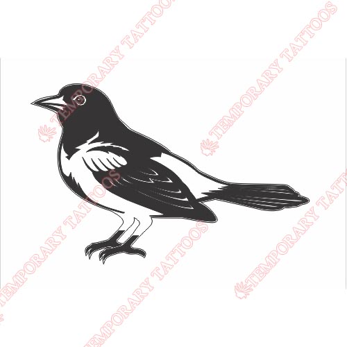 Baltimore Orioles Customize Temporary Tattoos Stickers NO.1434